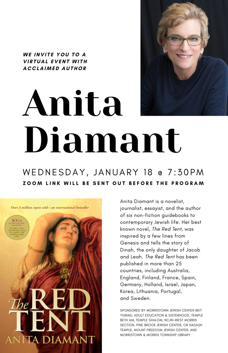 Banner Image for Adult Ed - Anita Diamant