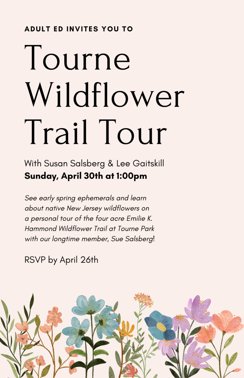 Banner Image for Tourne Wildflower Tour
